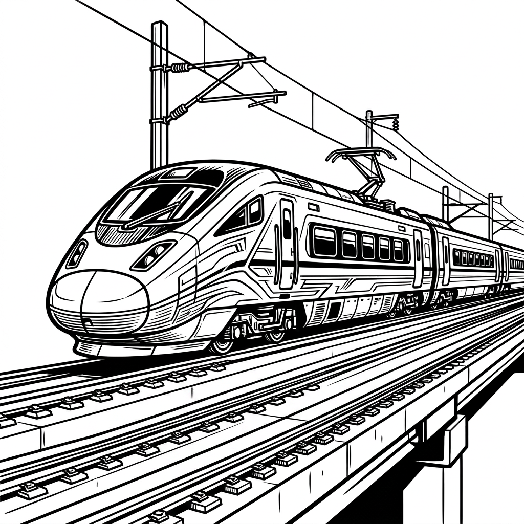 RCC girder formwork for the bullet train high-speed rail project